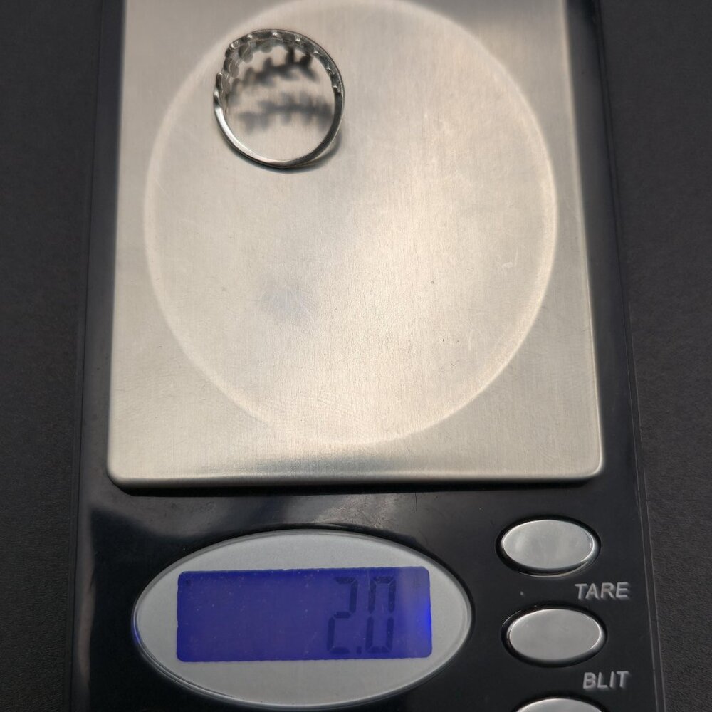 Size 5.5 Sterling Silver Several Leaves Nature Open Ring A6848 - Picture 8 of 8